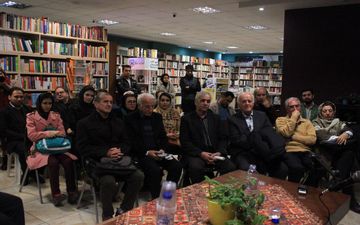 آیین بزرگداشت جلال میرزاپور پیشکسوت تئاتر همدان به روایت تصویر