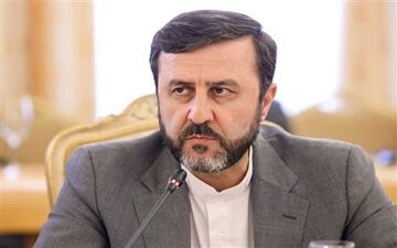 غریب‌آبادی به ماکرون: مین‌زدایی تنگه هرمز فقط توسط ایران انجام می‌شود 