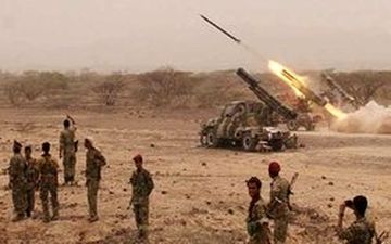  موشک بالستیک «زلزال ۱» یمن مواضع سعودی را در هم کوبید