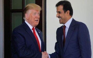گفت‌وگوی تلفنی امیر قطر و رئیس‌جمهور آمریکا درباره طرح صلح غزه