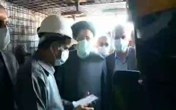  اولین رئیس جمهوری که وارد تونل معدن زغال سنگ شد