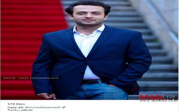 مصطفی زمانی در اکران تیک آف (عکس)