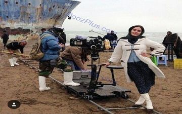 تیپ بسیار متفاوت الناز شاکردوست در کنار دریا + عکس
