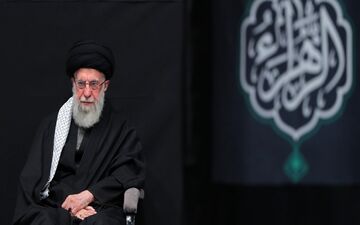 آخرین شب مراسم عزاداری فاطمیه در حضور رهبر انقلاب برگزار شد