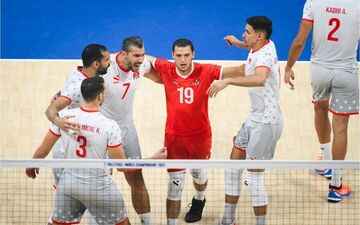 والیبال تونس؛ قهرمان آفریقا و راهی المپیک 2028