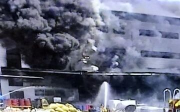 مرگ 38 کارگر در آتش سوزی کره جنوبی