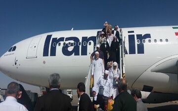16 پرواز از مدینه و جده به ایران برای انتقال حجاج در روز جاری/ مشکل پروازهای برگشت رفع شد