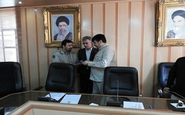 مراسم تودیع و معارفه فرمانده یگان حفاظت محیط زیست کرمانشاه برگزار شد