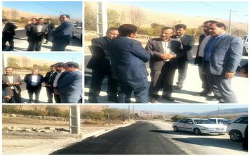 دهگردشی و بازدید میدانی فرماندار و مدیران دستگاههای اجرایی شهرستان از روستاهای بخش شباب وزاگرس/ اختصاص ۵۰۰ ملیون تومان برای اسفالت معابرسنگ سفید