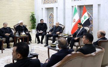 دیدار نخست وزیر عراق با رئیس جمهور ایران در نجف