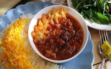 یه خورشت خوشمزه ایرانی آوردم | آموزش خورشت سیب!