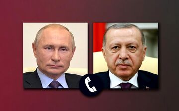 تماس تلفنی پوتین و اردوغان درباره نشست اخیر پیرامون قره‌باغ کوهستانی
