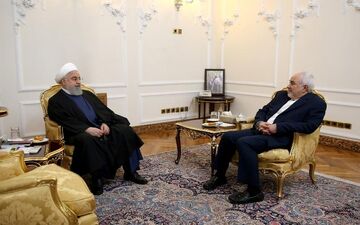 ظریف: رییس جمهوری بر کمک سیاست خارجی به رونق تولید تاکید کرد