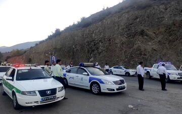 جاده چالوس یکطرفه شد؛ ترافیک نیمه سنگین در راه‌های مازندران