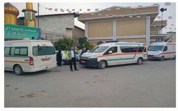 مسمومیت ۱۶ نفر با گاز منوکسیدکربن در مسجد بابل