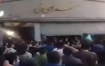 پشت پرده التهابات و بسته شدن مغازه های بازار تهران + فیلم