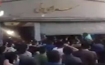 پشت پرده التهابات و بسته شدن مغازه های بازار تهران + فیلم