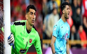 جدال جذاب بیرانوند و مظاهری در فولاد شهر
