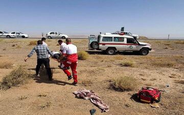 حادثه رانندگی در جاده آشتیان - اراک یک کشته و یک مجروح برجای گذاشت
