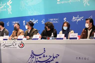 نشست خبری عوامل فیلم " برف آخر "-لادن مستوفی
