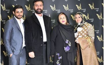 تصاویری از بهاره رهنما و همسرش در یک مزون (عکس)