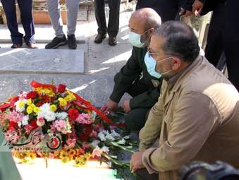 مراسم سردار حجازی در اصفهان