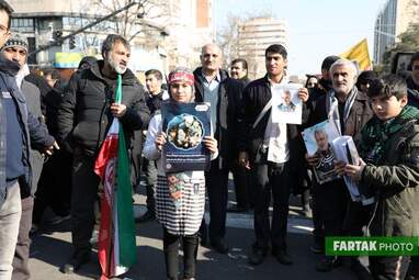 راهپیمایی وداع با سردار سلیمانی