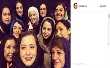 عکس|مهراوه و دیگر خانم های بازیگر!