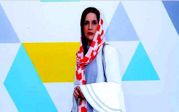 تیپ ست شده خانم بازیگر دیشب در یک مراسم