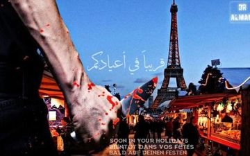 این بارداعش بابانوئل را تهدید کرد/عکس