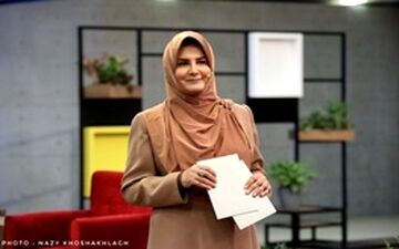 مجری زن قدیمی، کم‌کار و محبوب مهمان تلویزیون | عکس
