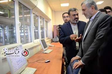 صولت مرتضوی-بازدید معاون اجرایی رئیس جمهور  از کارخانه اسیدسیتریک کرمانشاه