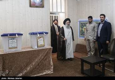  انتخابات ریاست جمهوری و شورای شهر اهواز + تصاویر