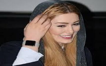 تیپ و ژست سحر قریشی دراکران فیلم من و شارمین