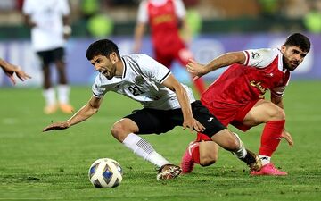 پیروزی پرسپولیس مقابل استقلال تاجیکستان در نیمه اول