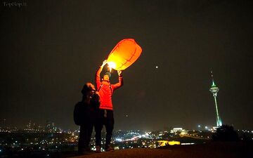 هشدار درباره بالن هوا کردن در شب چهارشنبه سوری