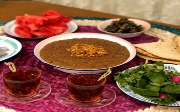 طرز تهیه این آش رو از دست نده|  آش گوشت بوشهری !