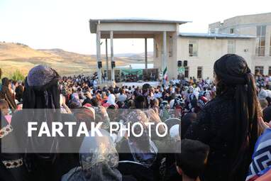 مراسم و اختتامیه سومین آوای تنبور دالاهو گهواره روستای بانزلانی