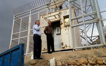 بازدید مهندس قبادیان از پوشش ارتباطی مسیر زائرین کربلا