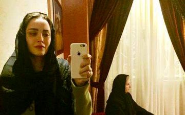 عکس یواشکی بهنوش طباطبایی از مادرش! + عکس