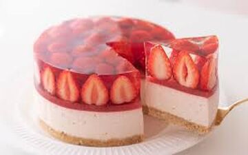طرز تهیه چیز کیک توت فرنگی !