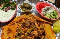 این غذا خیلی دلبره|  استانبولی پلو با گوشت خورشتی