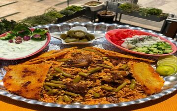 این غذا خیلی دلبره|  استانبولی پلو با گوشت خورشتی