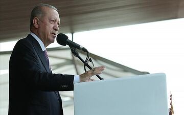 اردوغان: هیچ‌کس نمی‌تواند مانع ساخت ترکیه بزرگ و قدرتمند شود
