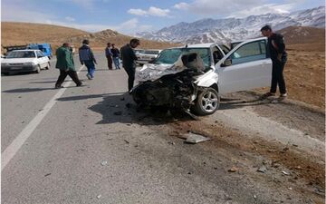  واژگونى ال ٩٠ با یک کشته و ٧ مصدوم