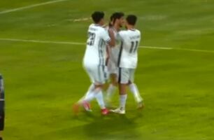 گل اول آلومینیوم به ملوان؛ ضربه تماشایی بهرام گودرزی + ویدئو