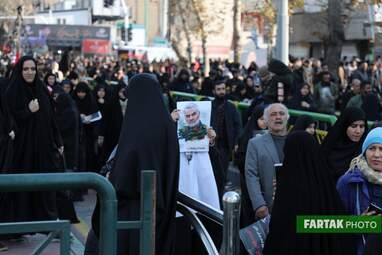 راهپیمایی وداع با سردار سلیمانی