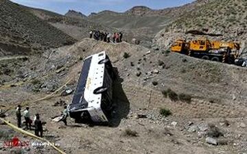 جزییات حادثه اتوبوس اردوی دانش آموزان