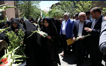 گلباران محل شهادت شهید مطهری در منطقه 12
