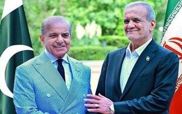 دیدار وزیر کشور پاکستان با مسعود پزشکیان